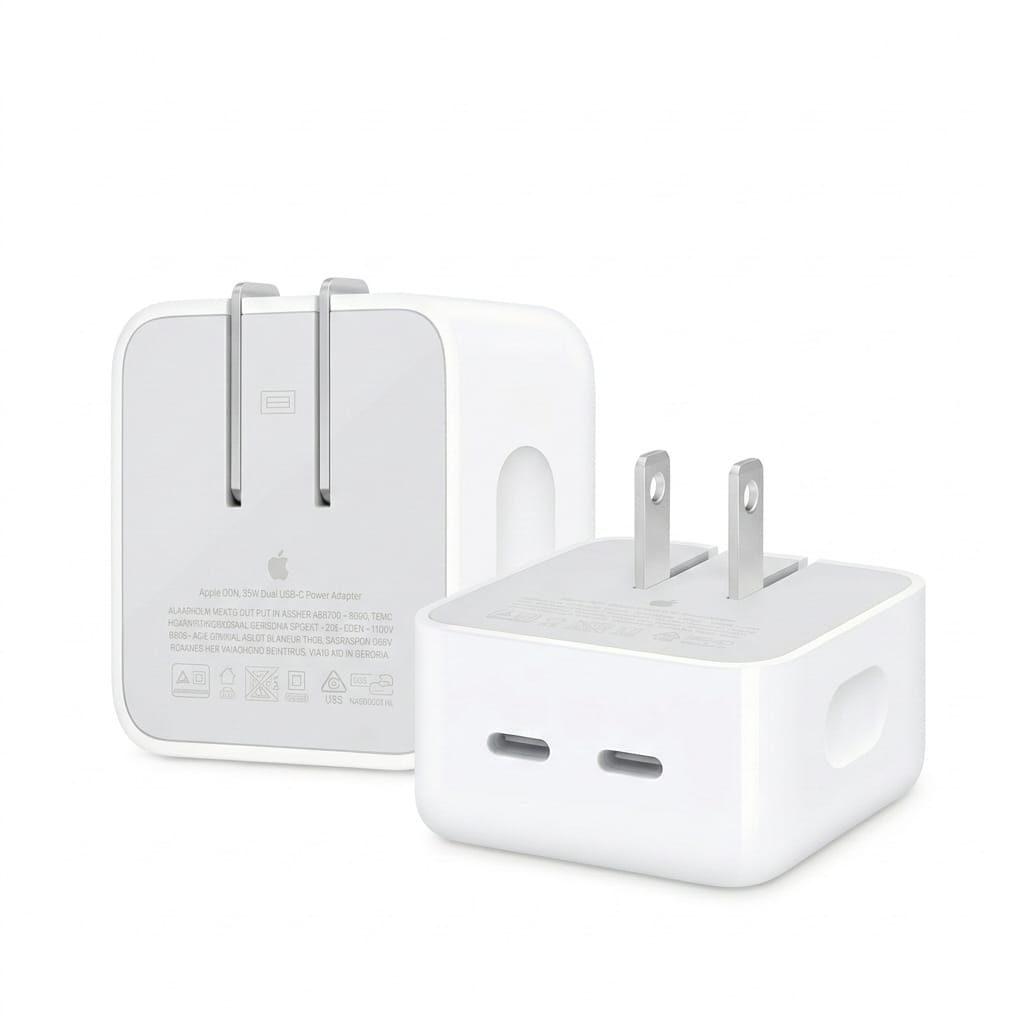 cargador apple 35w cubo conector tipo c