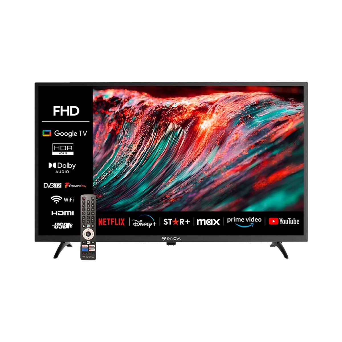 innova in tvled 43 gfhd mp 43 google tv mantis store