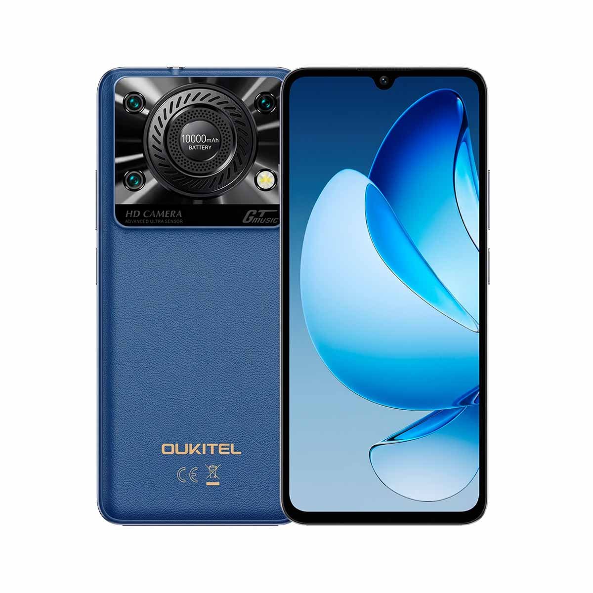 oukitel c60 pro 10000mah azul mantis store