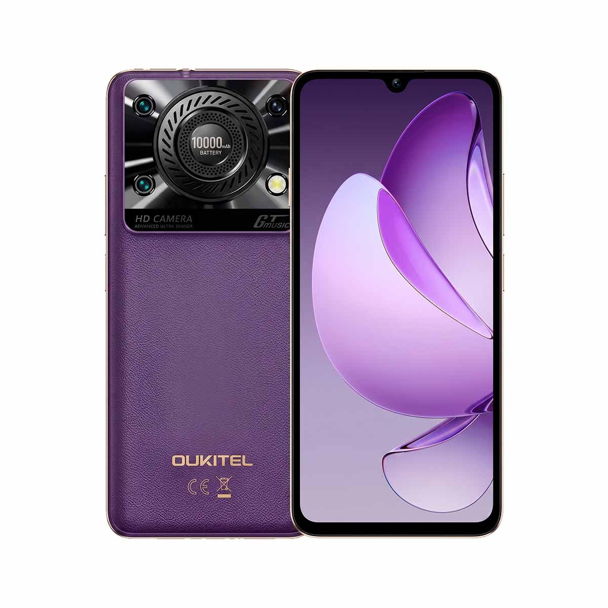 oukitel c60 pro 10000mah purpura mantis store