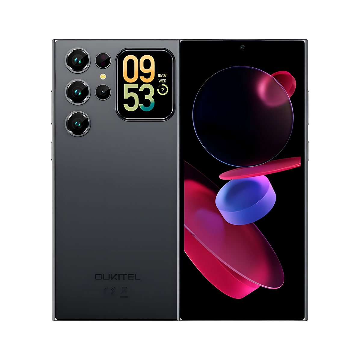 oukitel c62 pro dual lcd negro mantis store