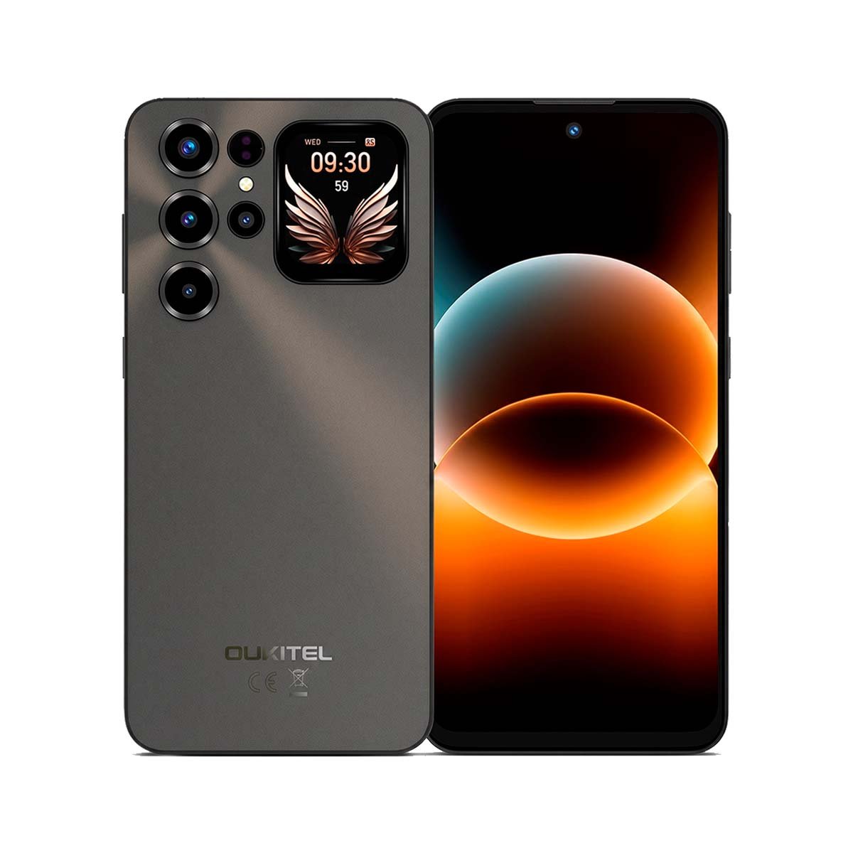 oukitel c68 plus doble pantalla gris mantis store